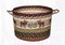 Earth Rugs UBP-19 Moose / Pinecone Printed Utility Basket 13 Inch X 9 Inch